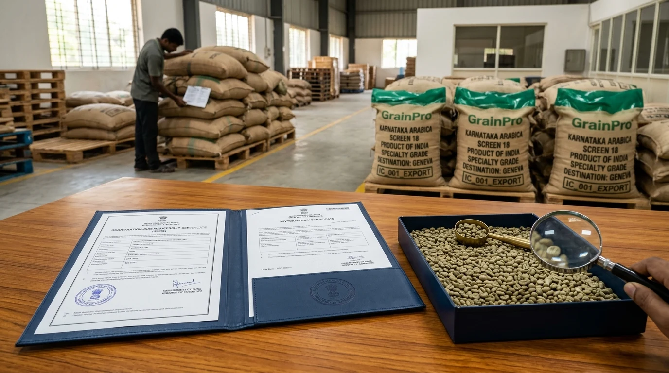 APEDA Registered Coffee Exporter Karnataka: Coffee Board Compliance