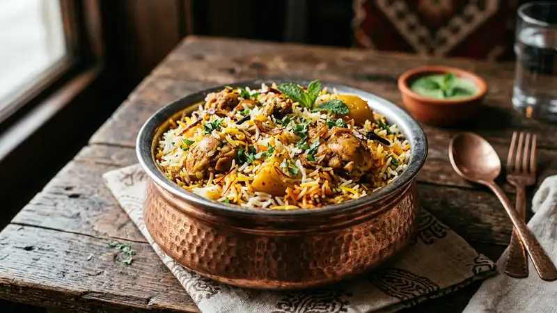 Biryani mauricien adapté aux diabétiques avec le riz RNR 15048 - Draba Ventures