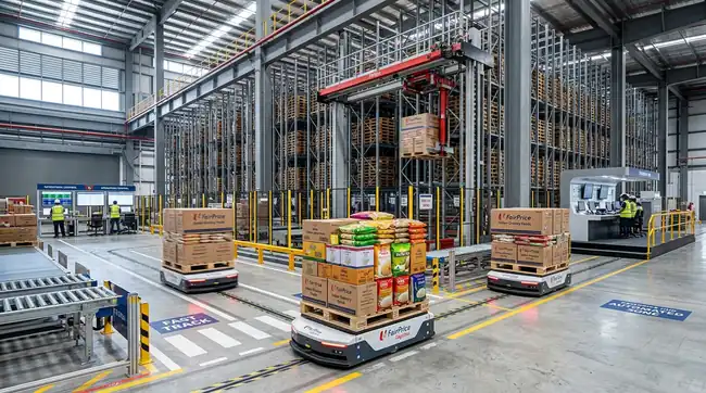 Envasado comercial de arroz indio para lineales de supermercados en Singapur
