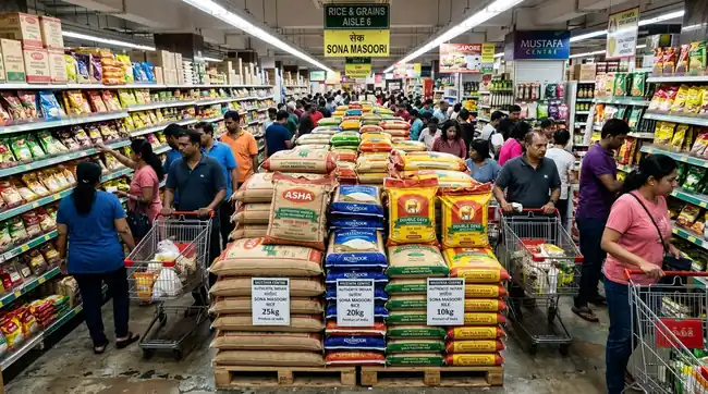 Supplying Singapore's Mega-Marts: The Demand for Premium Sona Masoori