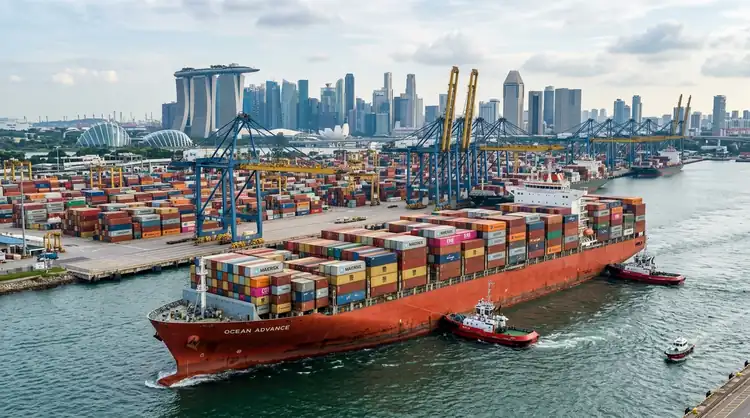 Transit Times & Logistics: Chennai to Port of Singapore Rice Shipping