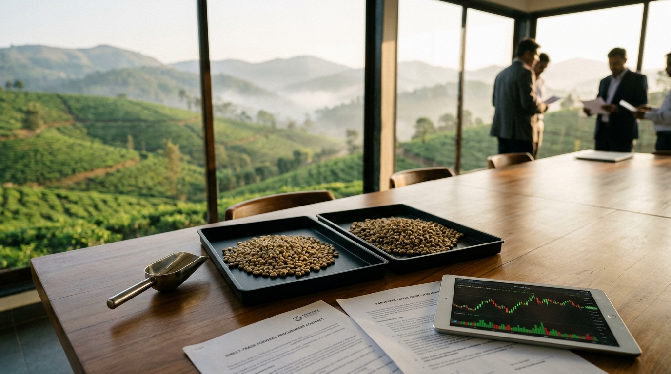 Forward Contracts & Hedging: Stabilizing Green Coffee Procurement