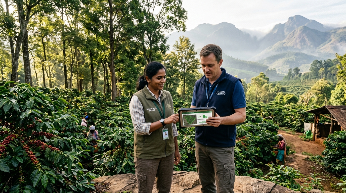 Green Coffee Supply Chain Traceability & ESG Reporting